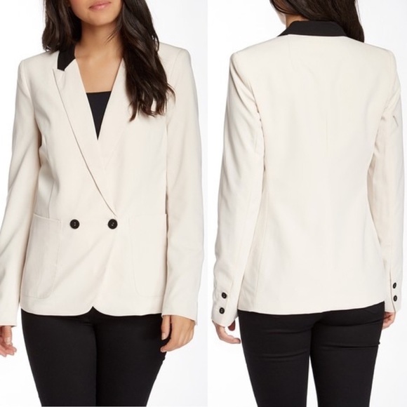 NWT Bardot & Jarlo | Daria Contrast Blazer XS - Picture 6 of 8